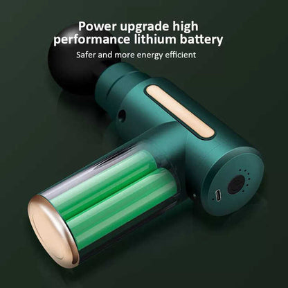 MINI PISTOLA MASSAGGI VIBRAZIONI A PERCUSSIONE MASSAGGIATORE MUSCOLARE - SmartKitsStore